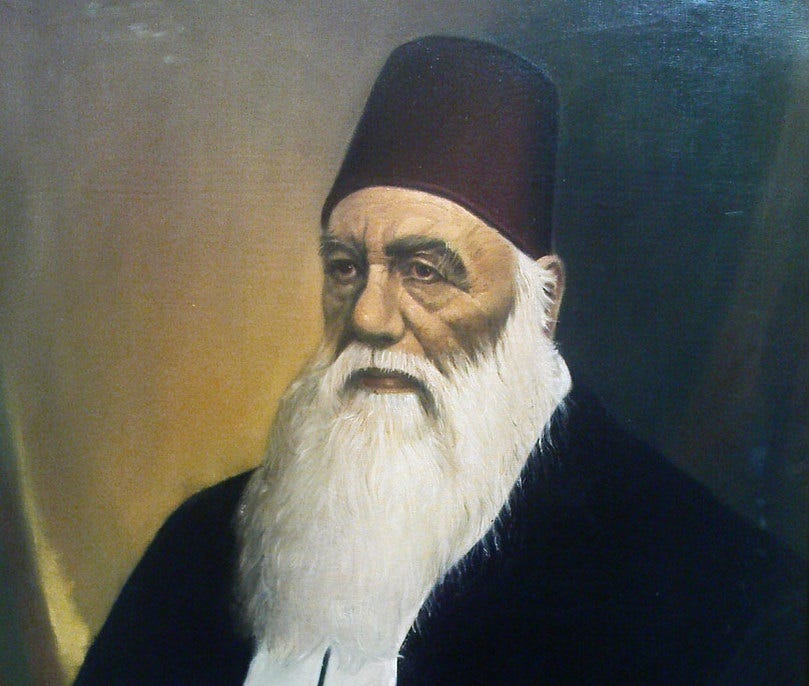 Sir Syed Ahmed Khan (1817–1898) .