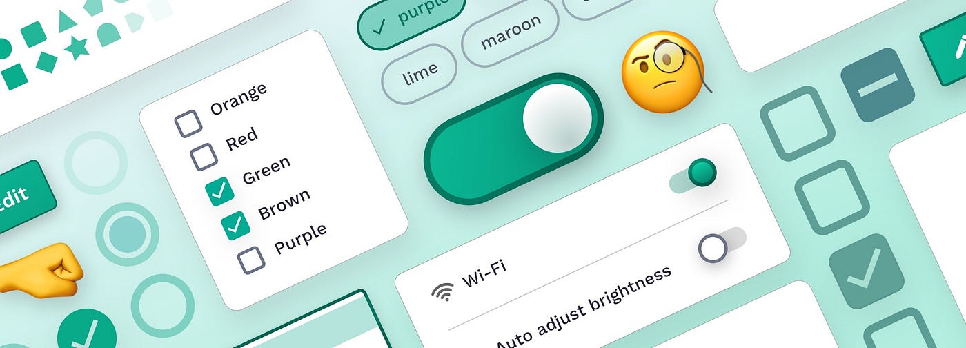 Selection Controls Ui Component Series By Taras Bakusevych Ux Collective