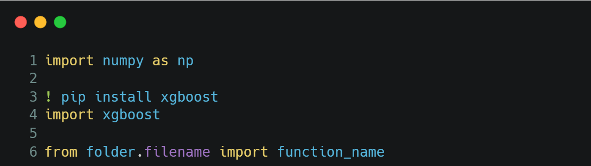 Gambar 9: Mengimpor dengan Python — Gambar oleh penulis