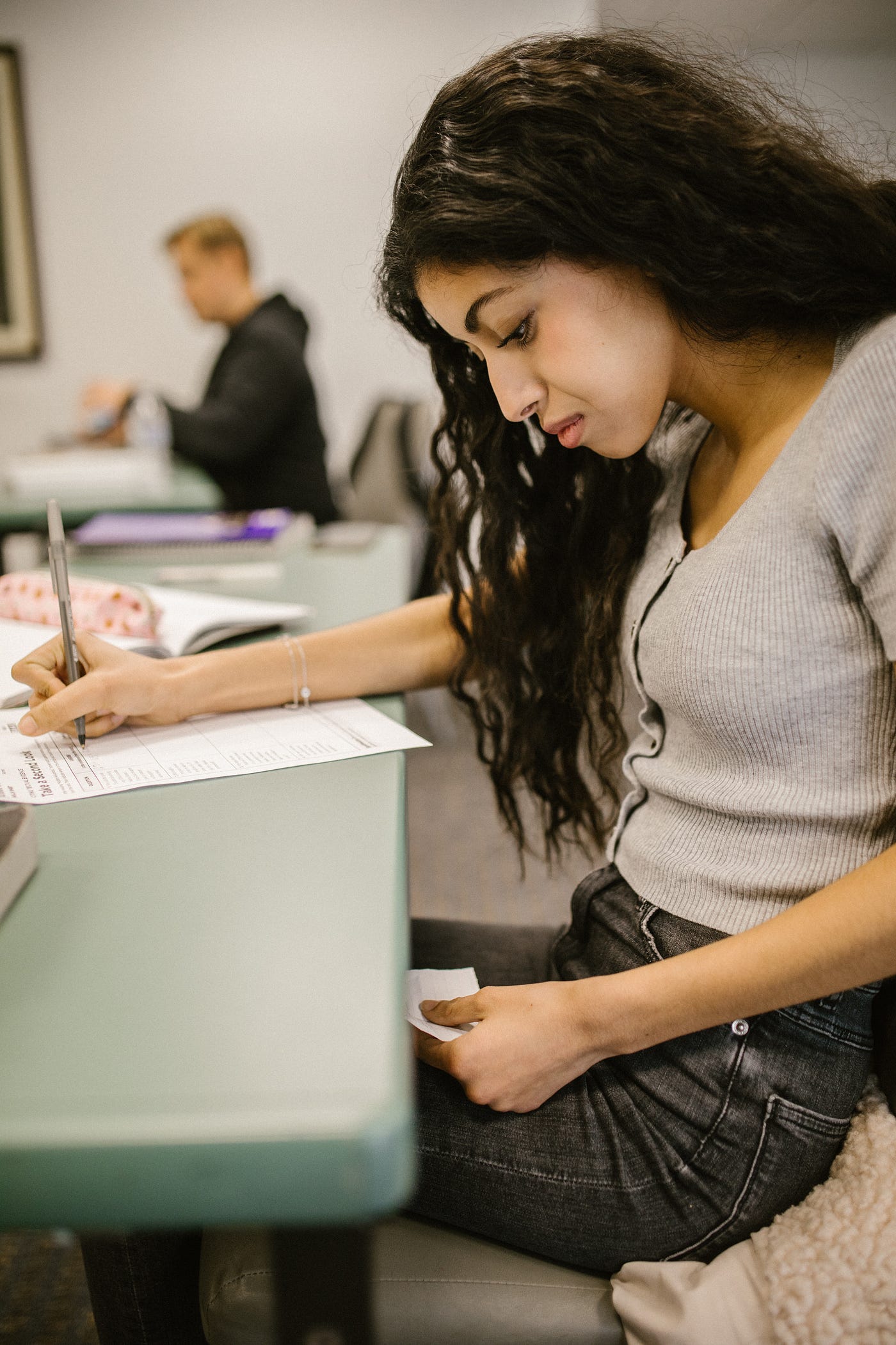 Student Cheating During an Exam
