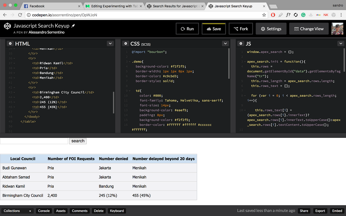 Production Lab Series: Using Codepen to see what I could do with ...