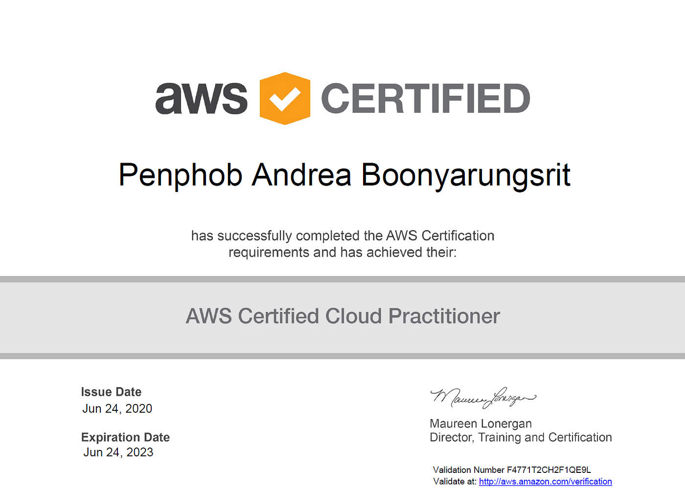 Starting from Scratch AWS Cloud Practitioner Certified in 2