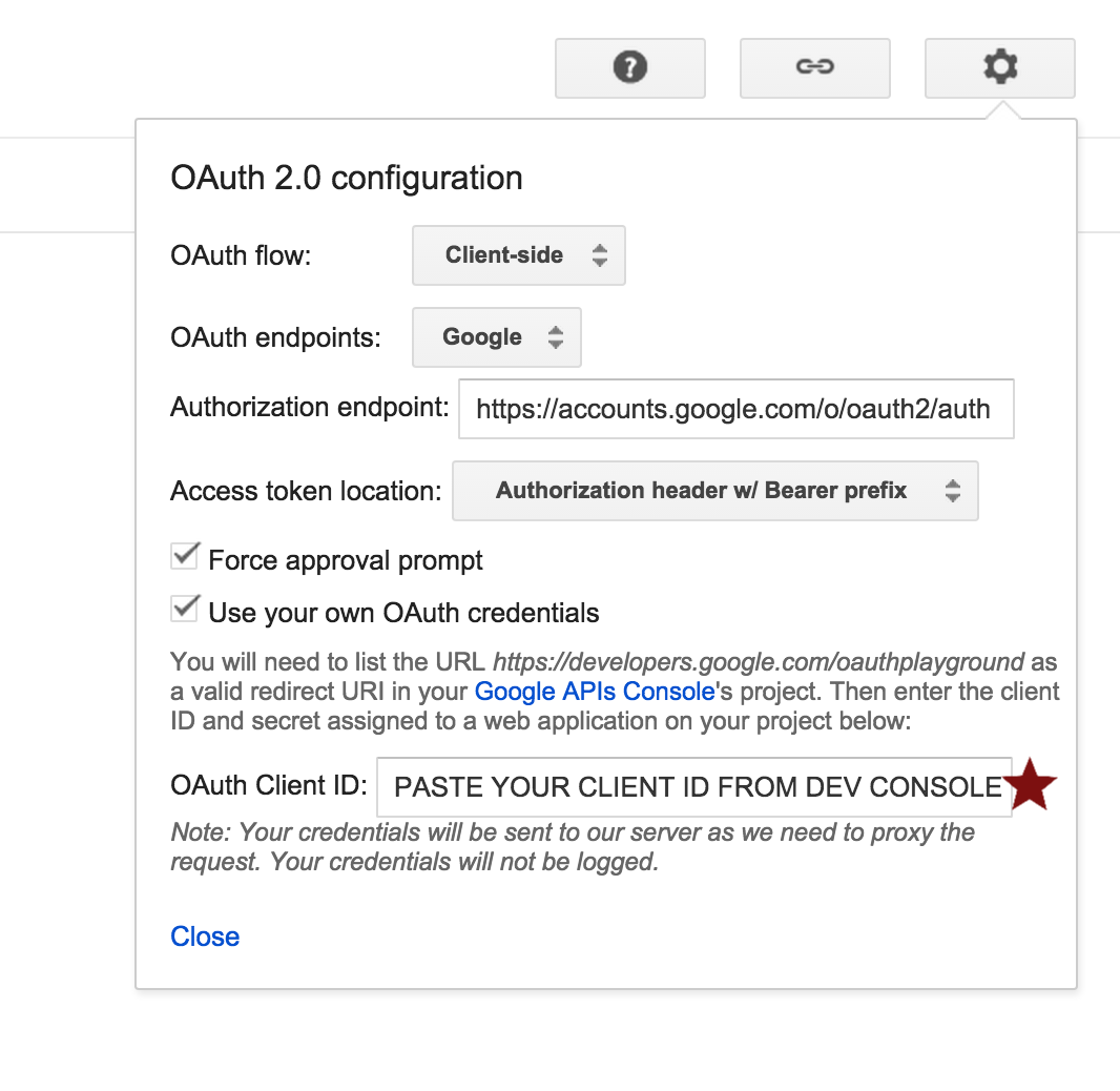 OAuth2 and Google OAuth Playground | by Turhan Oz | Medium