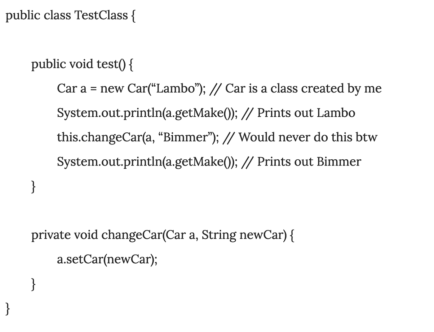 C/C++ Pointer vs C++ Reference vs Java Reference
