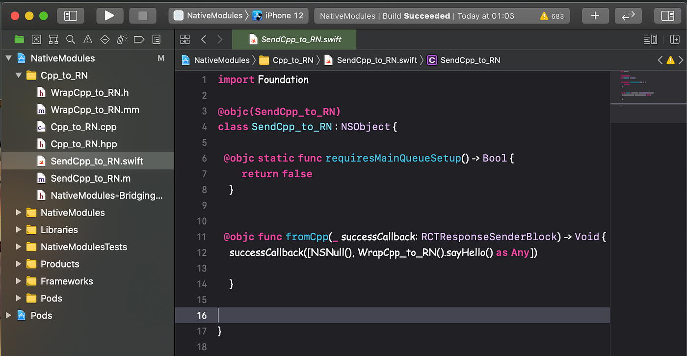 Native Modules: Export C++ function to React Native for beginners. | by ...