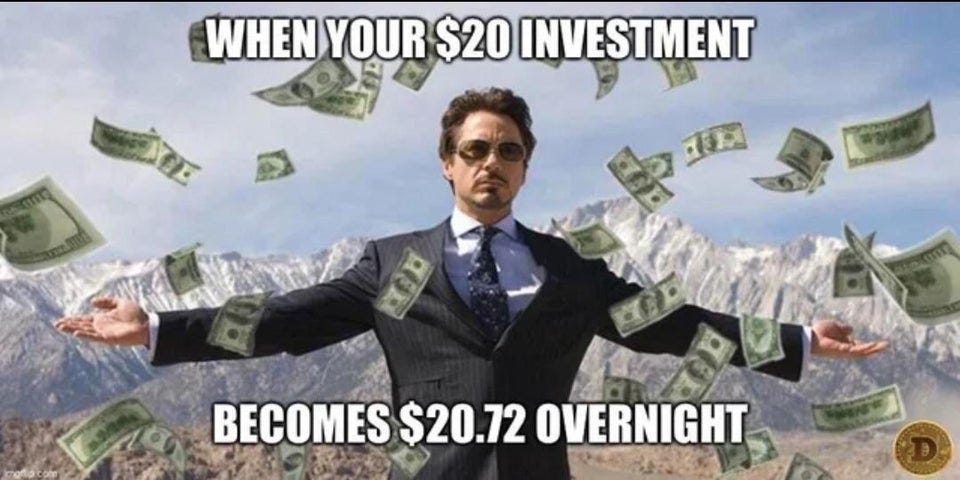 Robert Jr meme on investment