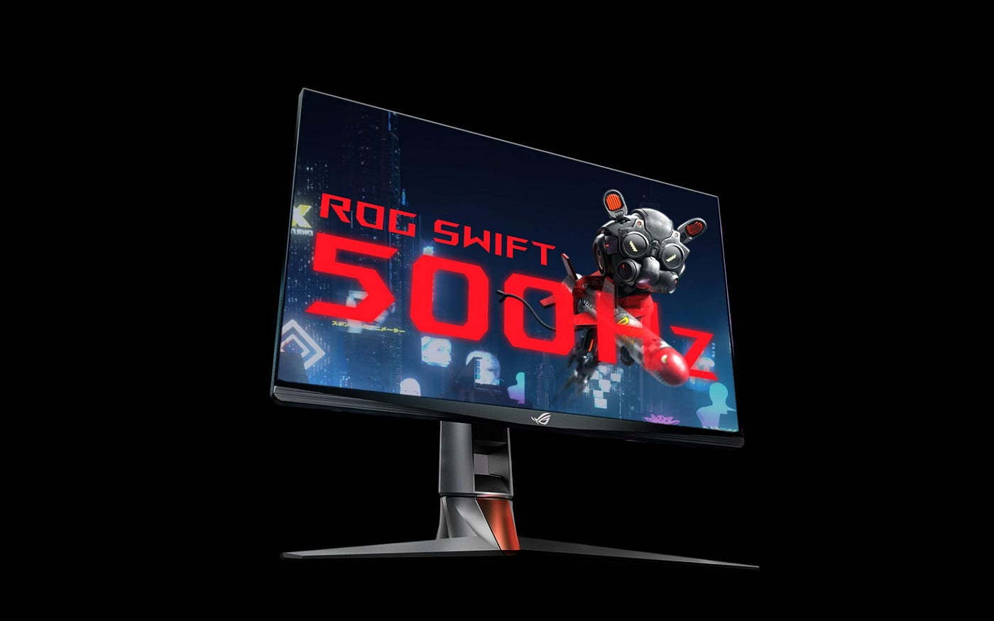500 Hz monitor, Asus 