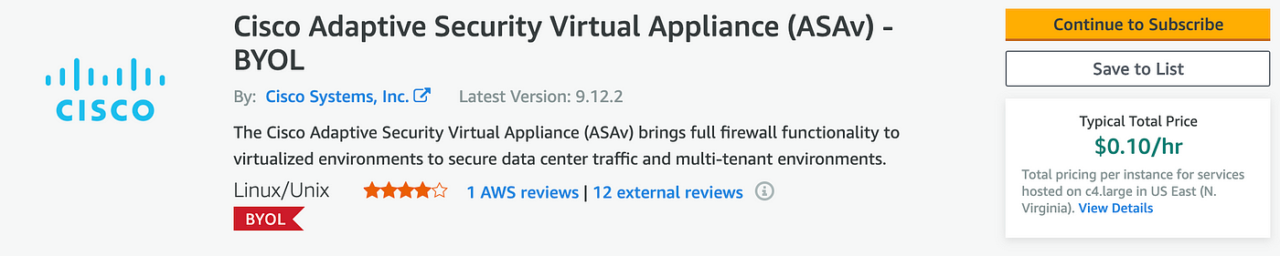 how to connect to the cisco asav firewall in aws