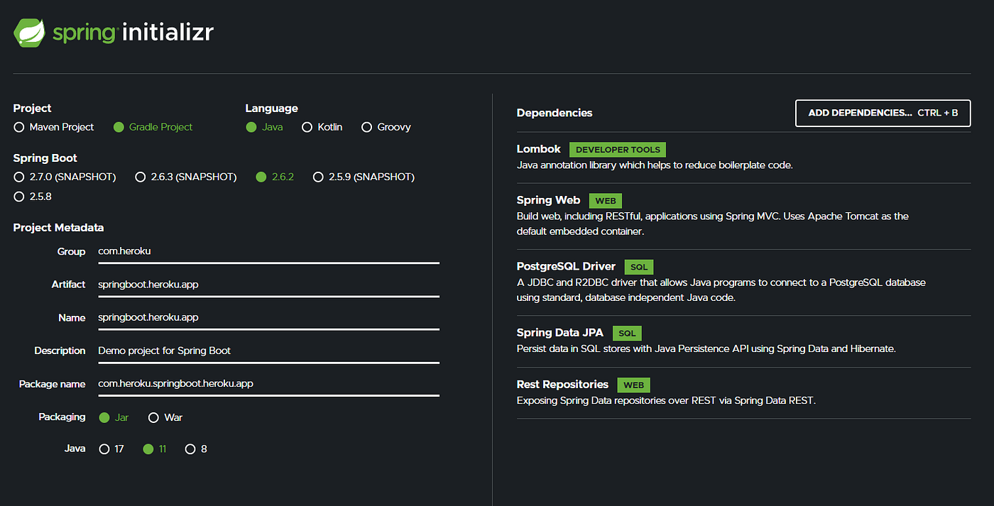 Deploying Spring Boot application to 