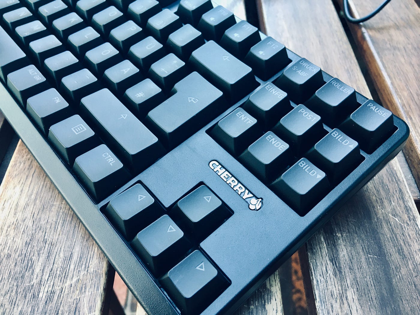 Cherry G80–3000N RGB TKL keyboard
