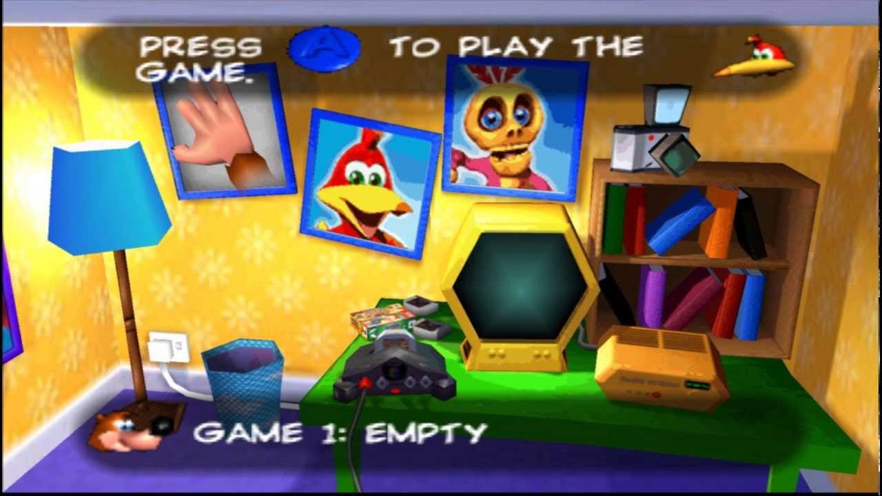Banjo-Tooie’s Main Menu