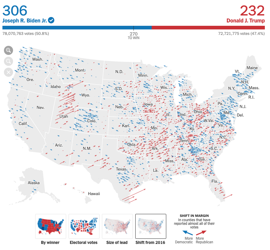 How We Watched The Election At Stamen Our Favorite Maps And Charts Of By Alan Mcconchie Hi Stamen