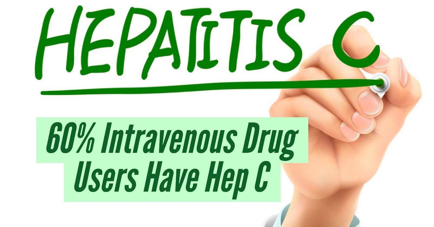 Drug detox Port St Lucie Florida educates that 60% of Intravenous drug users have Hep C