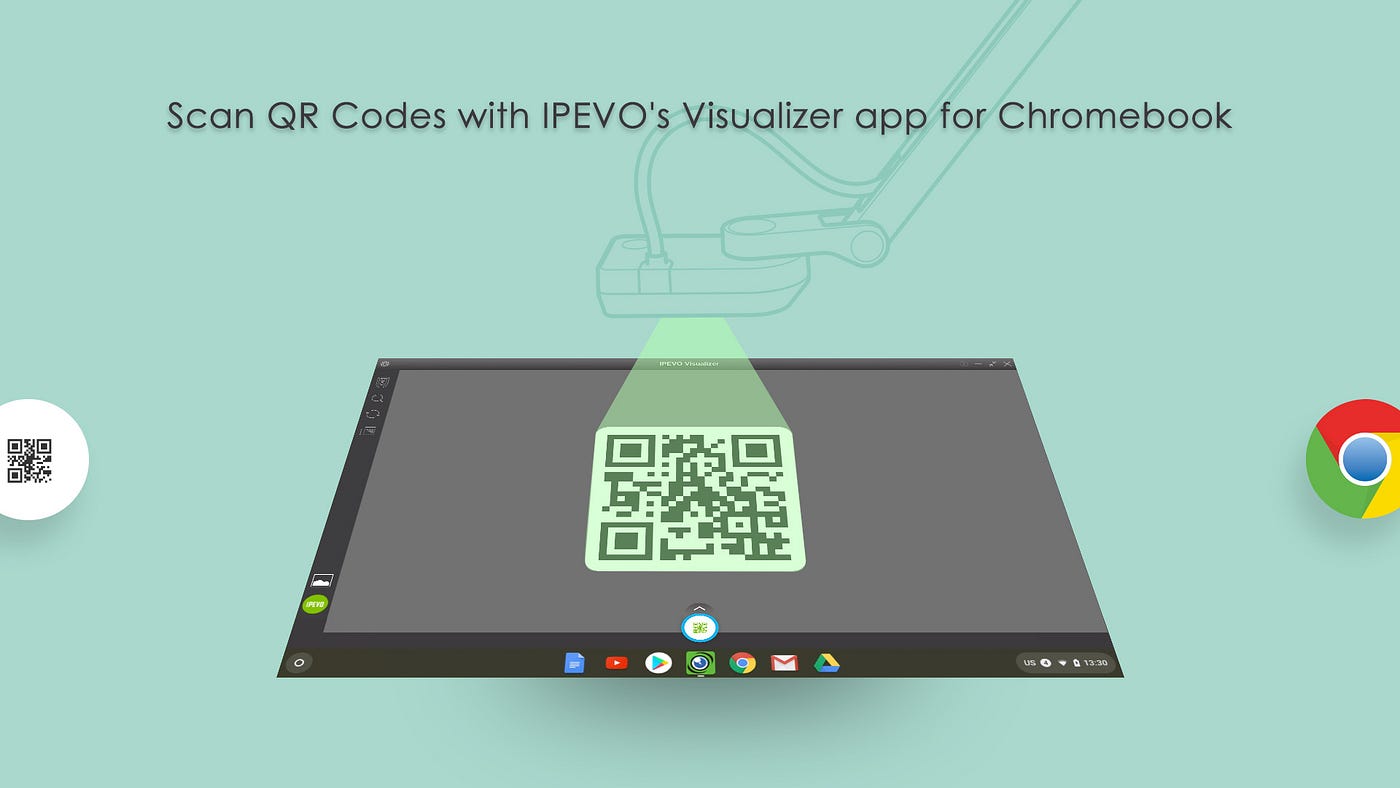 IPEVO Visualizer for Chromebook — Scan QR Codes