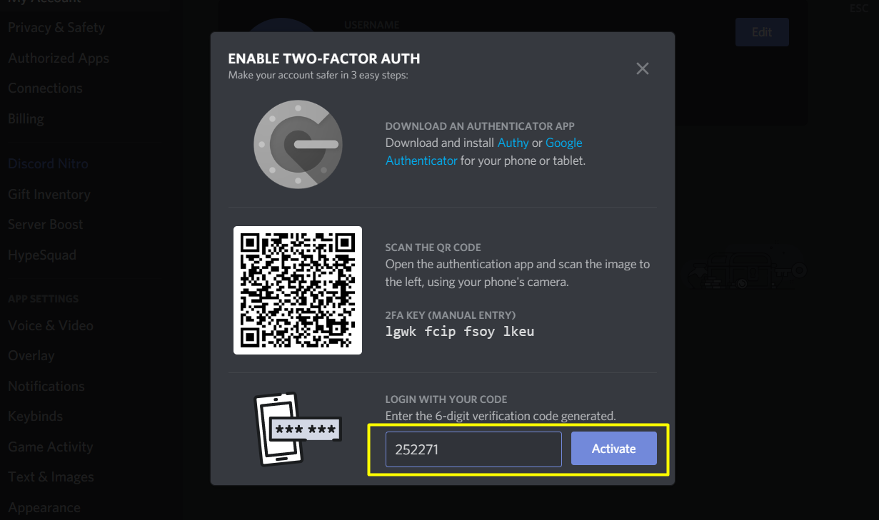 How to Activate 2-factor Authentication on Discord | by Lukas Nugroho |  Medium