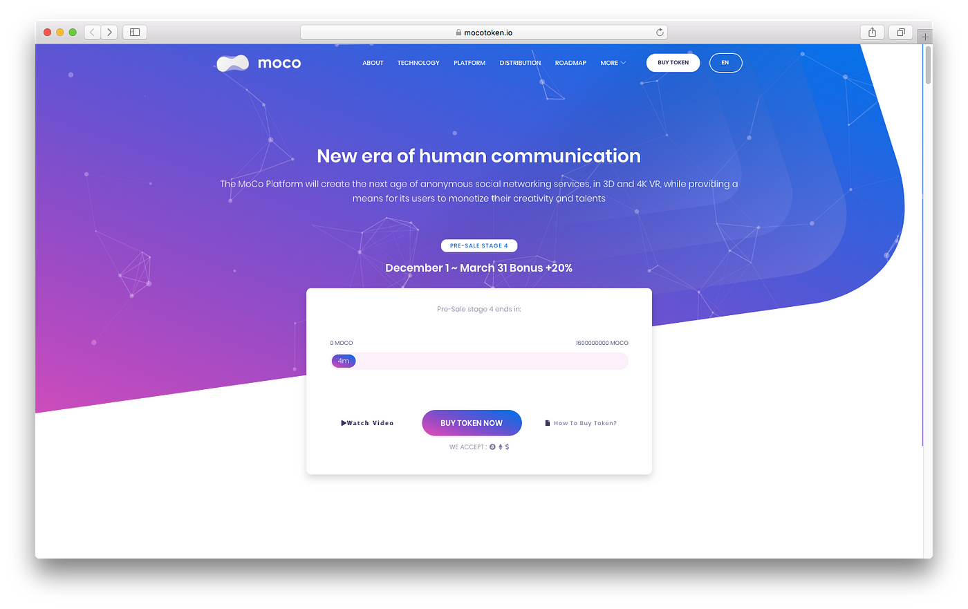 How To Purchase Moco Tokens Step By Step Guide For Mobile And Pc By Vr Motion Communications Medium