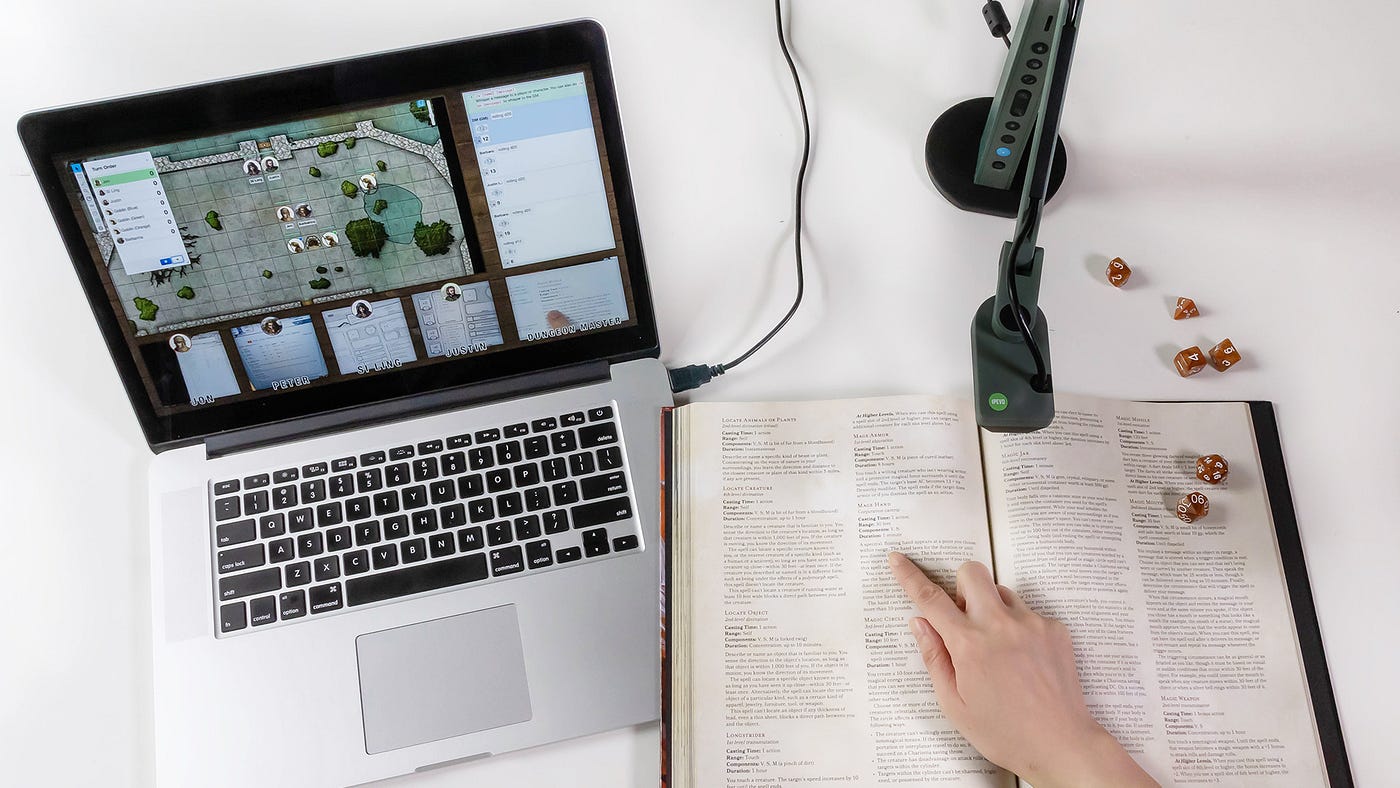 Playing tabletop games remotely using IPEVO document cameras