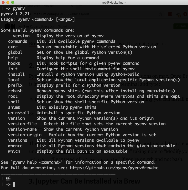 juypter notebook install python 2.7 kernel