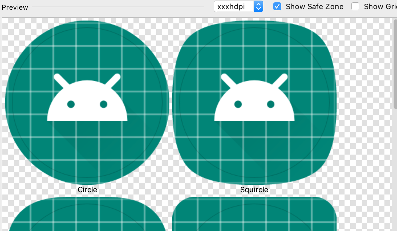 android studio icon svg