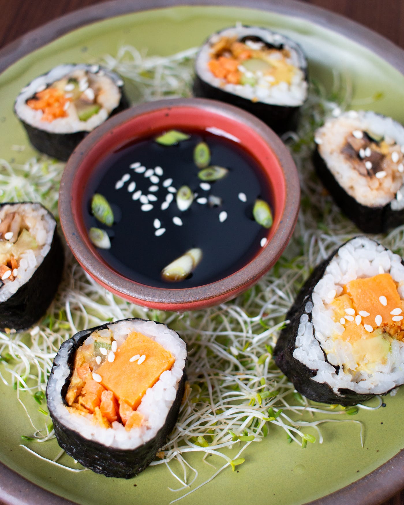 CBD Superfood Vegan Sushi Roll It s Daylight Savings Today By 