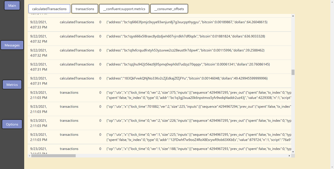 FlowKat — aggregate messages and metrics from your Kafka Cluster in a cozy application by