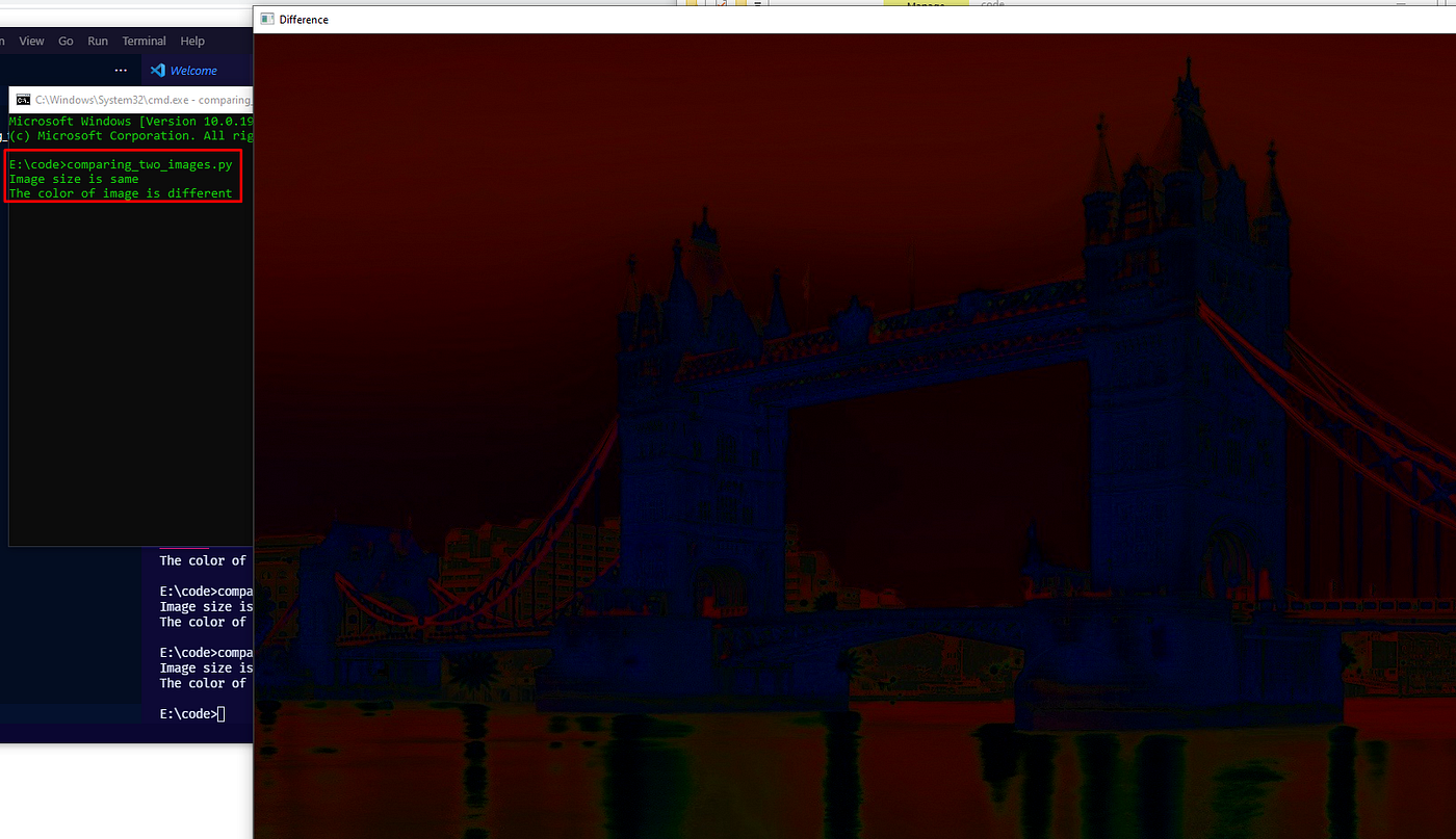 Compare Two Images Using OpenCV Python | by Handhika Yanuar Pratama |  Python in Plain English