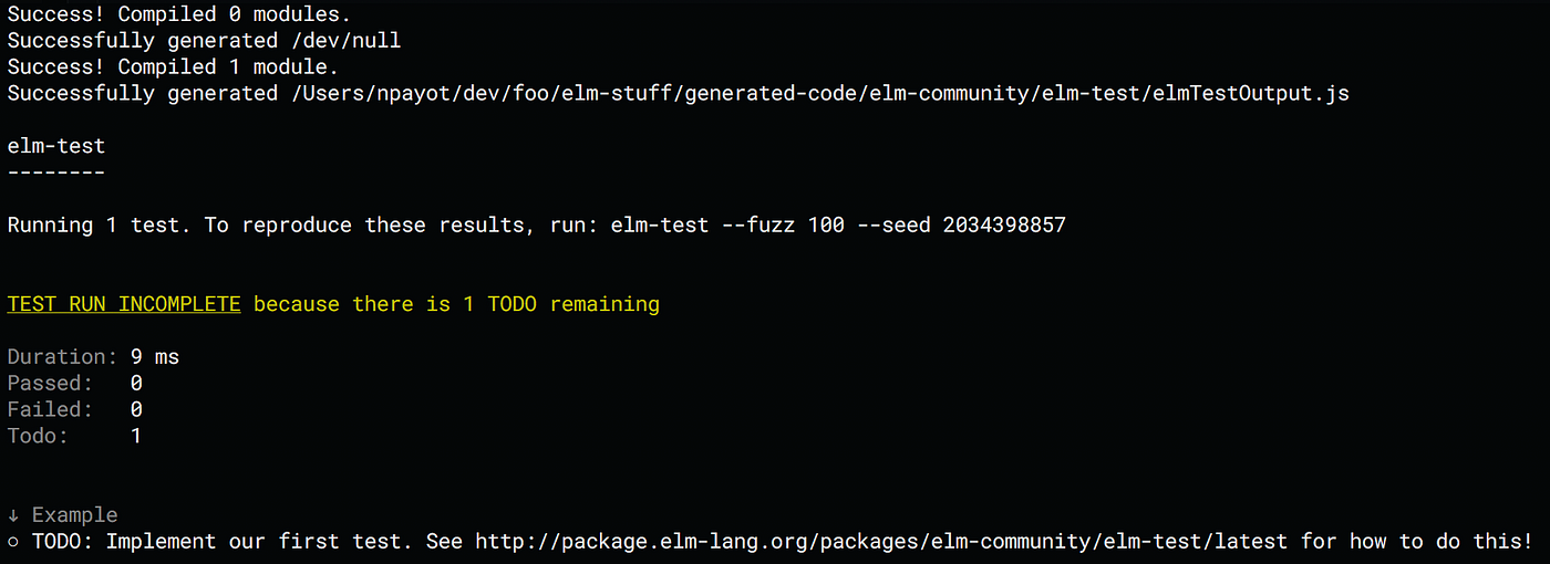 Learning Elm syntax through TDD. by implementing String Calculator Kata