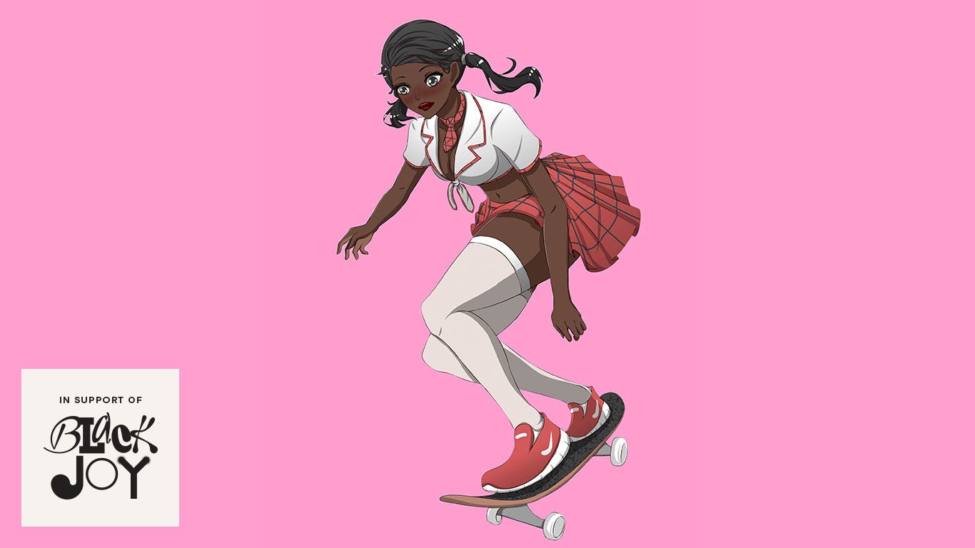 Latosha Stone wants more Black girls to skate | by Melanin Rich | Curology  | Medium