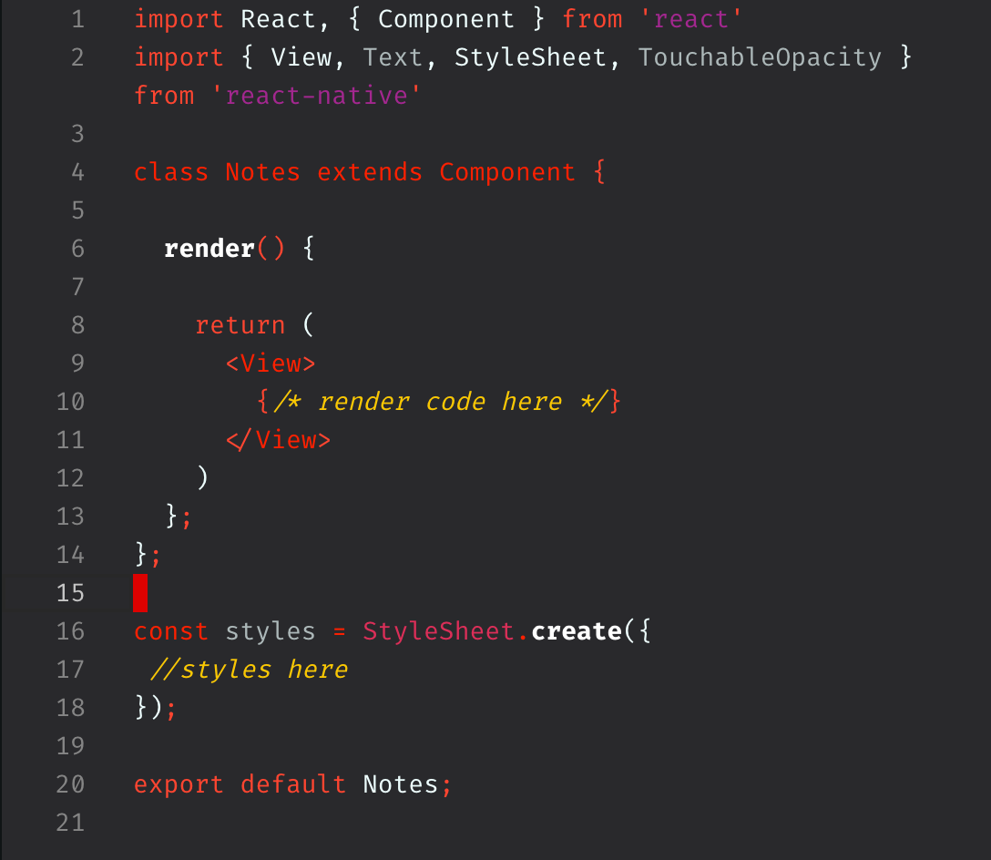 CREATING A REACT NATIVE APP. The code for this app has been uploaded ...