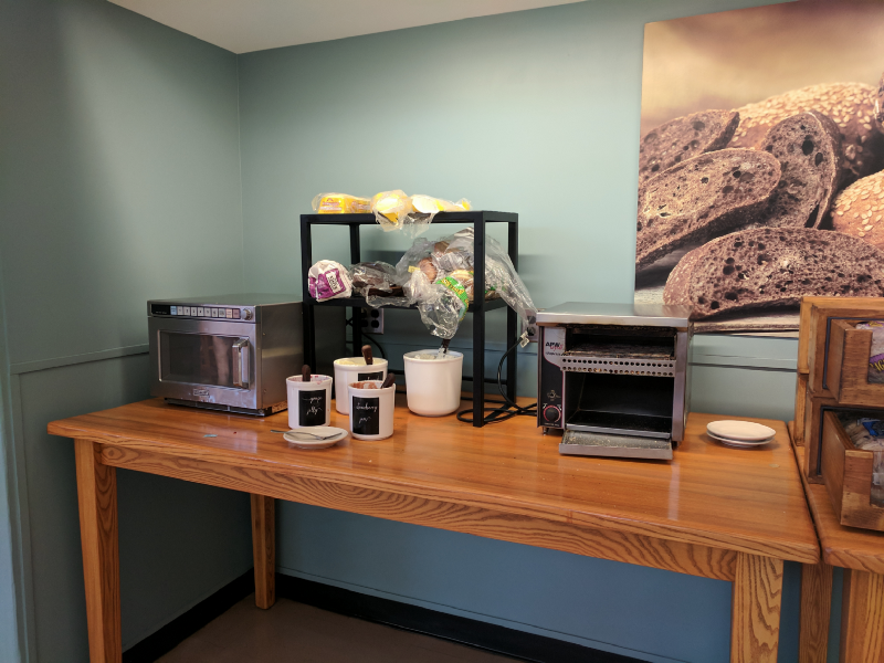 The Bagel Station at Brown’s Sharpe Refectory UI Critique and Analysis by Daniel Tompkins