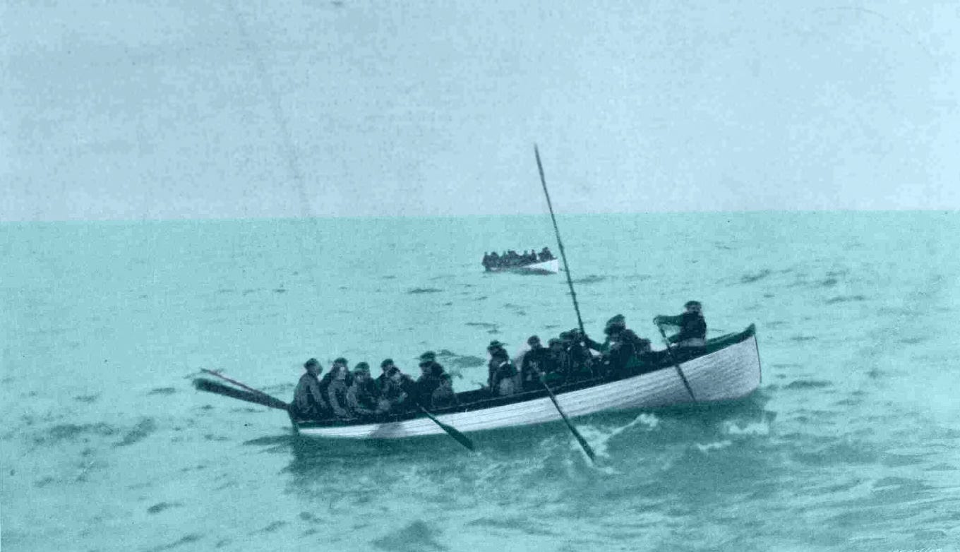 Survivors of the Stella disaster