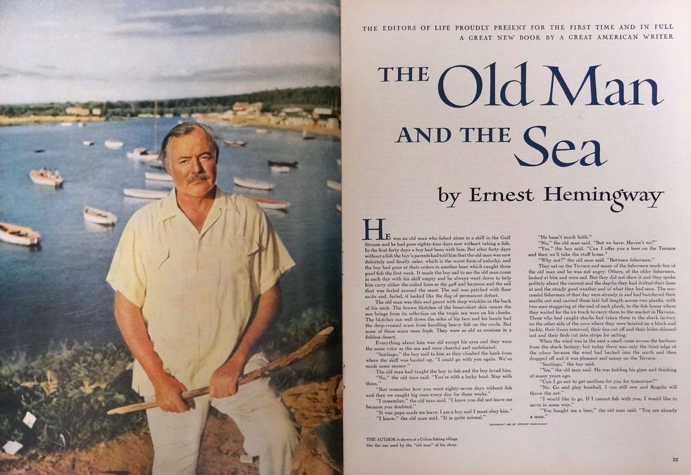 author the old man and the sea