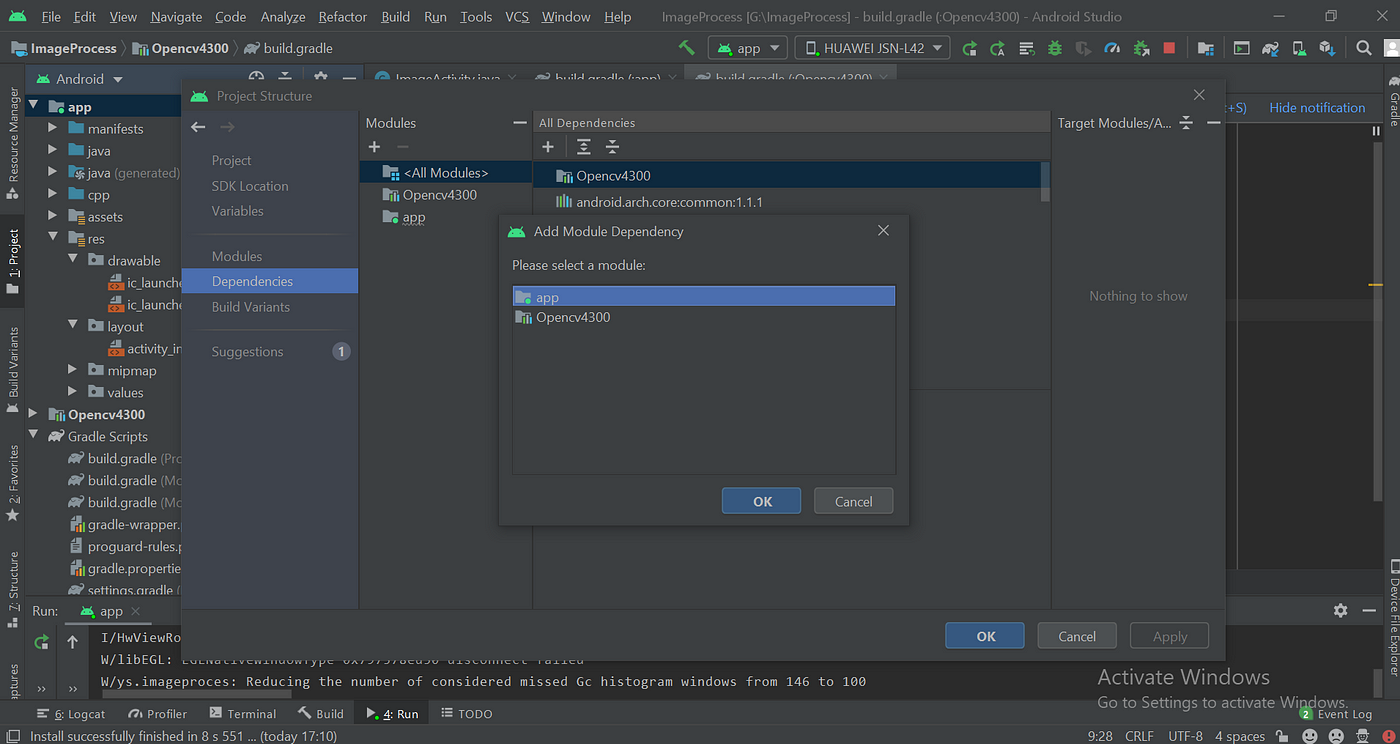 OpenCV Configuration In Android Studio. | By Raghvendra Pal | Medium