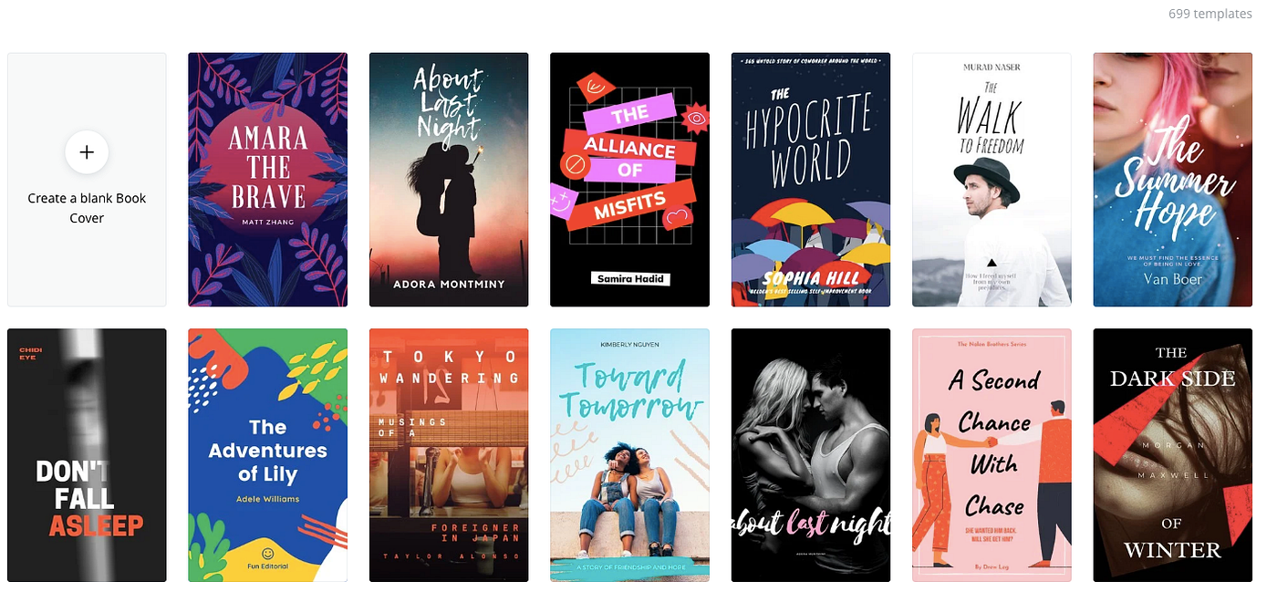 How Authors Can Use Canva To Design Their Book Covers | by preeti | Medium