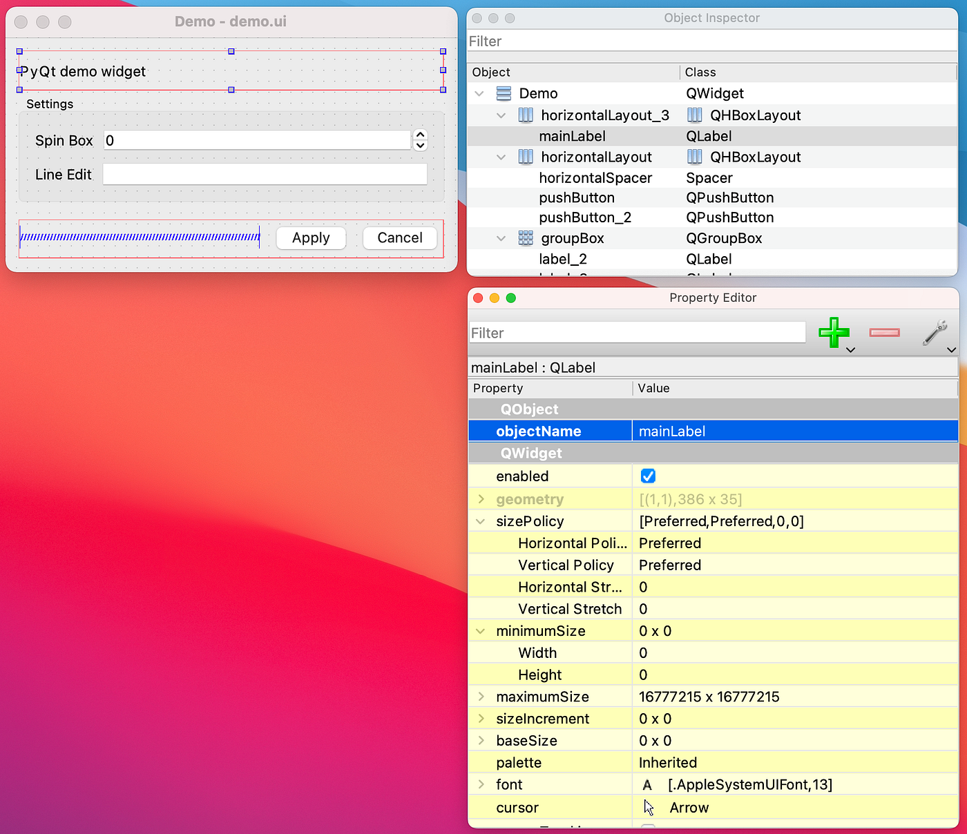 Getting Started With PyQt and Qt Designer | by Julie Elise | Better  Programming