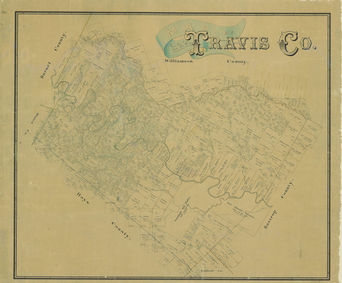 Map of Travis County. This comprehensive map of Travis County…  by 