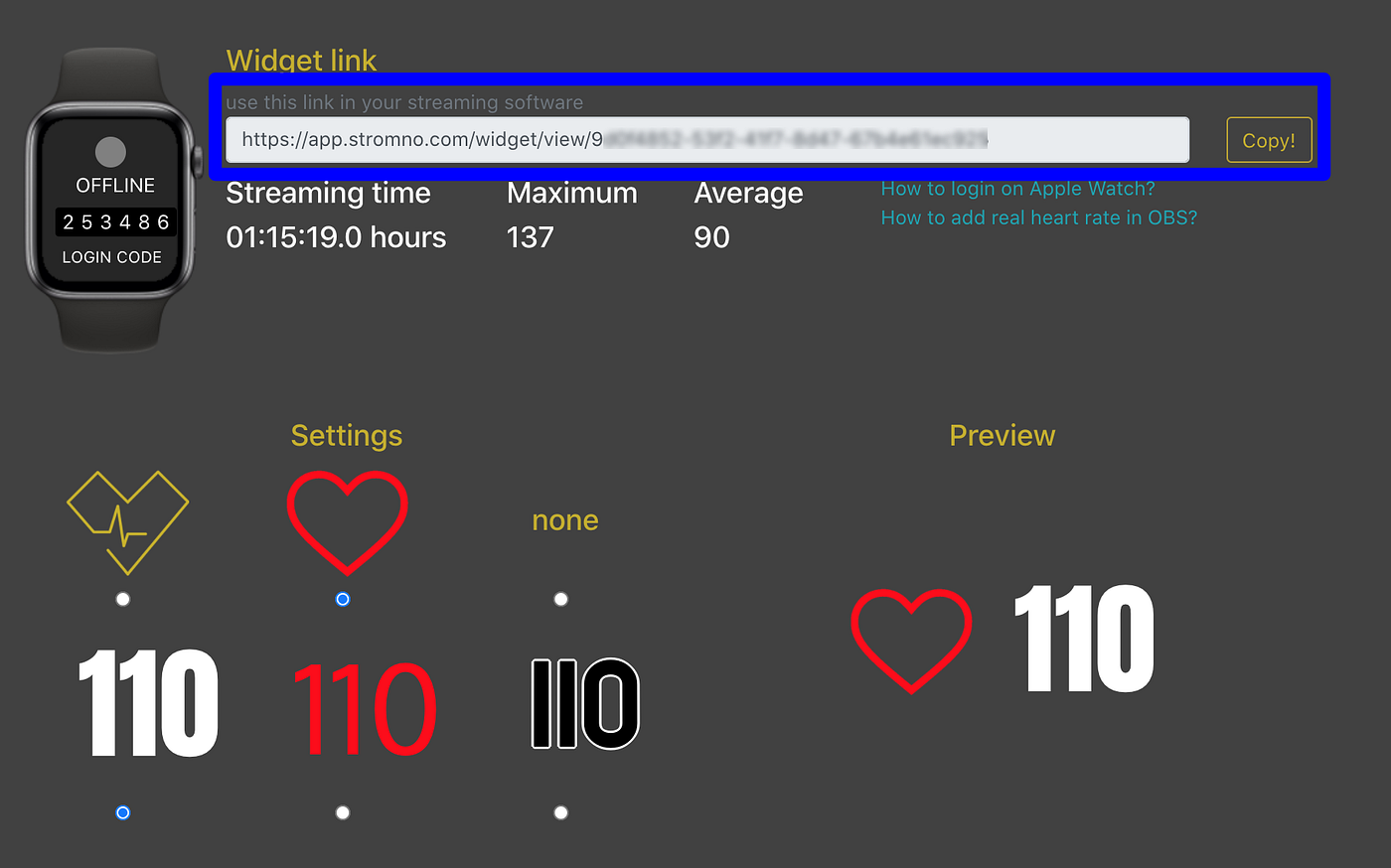 Using Stromno pulse overlay with OBS - Stromno - Medium