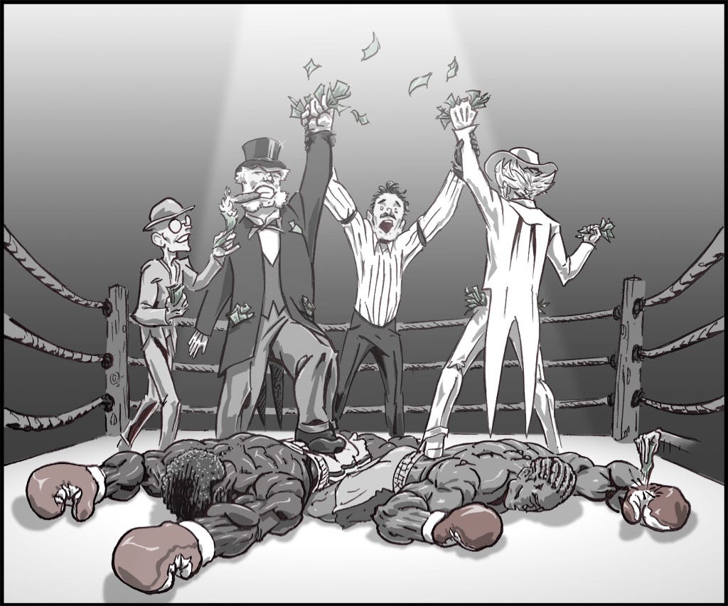 The Flagrant Desecration of Safety Rules in Boxing and MMA by Cassidy