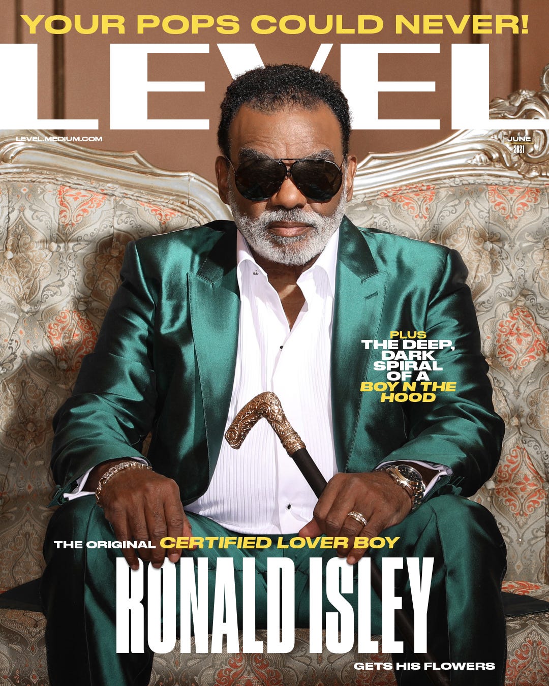 Ron Isley on Marriage, Mr. Biggs, and Prison Concerts LEVEL
