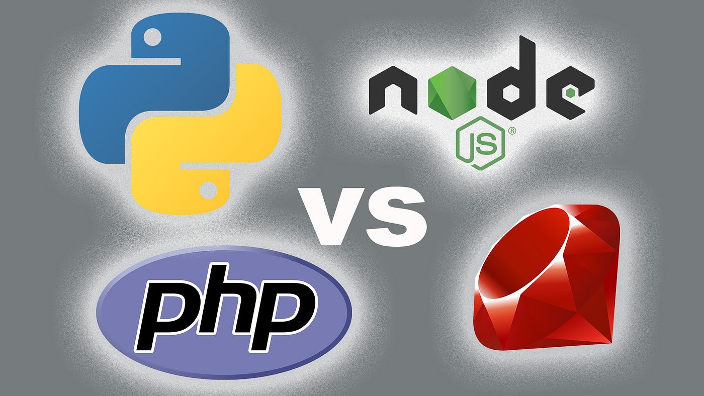 PHP vs NodeJS vs Python vs Ruby: what do the numbers say? | by David  Hockley | Level Up Coding