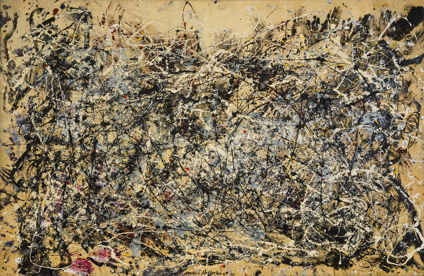 Paints, Canvas, Action!. The large abstracts of Jackson Pollock 