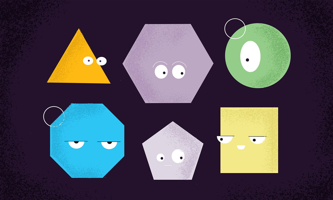 Psychology of shapes in Design: how different shapes can affect people  behaviour | by Glovory Design | UX Collective