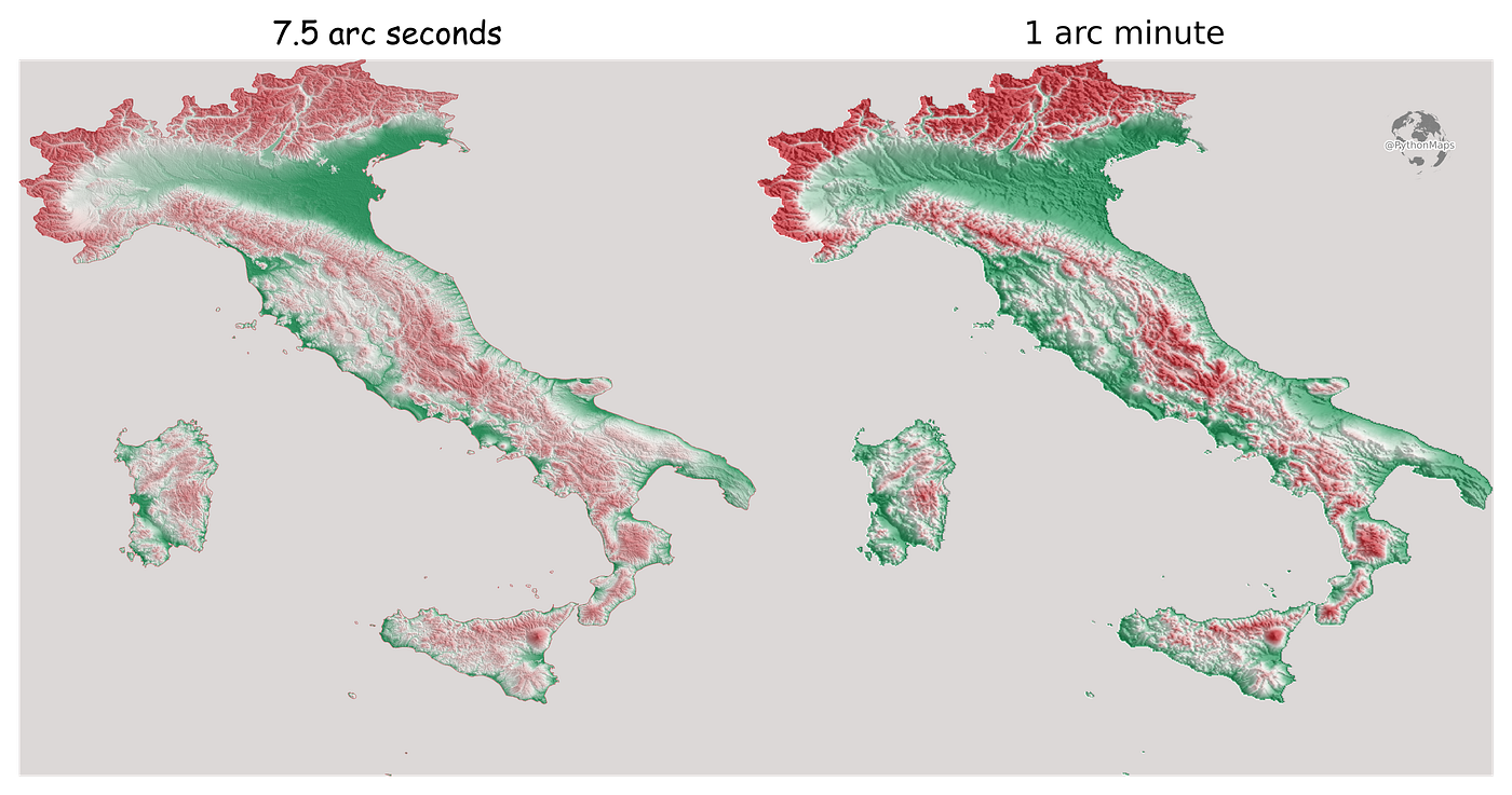 Creating Beautiful Topography Maps with Python | by Adam Symington ...