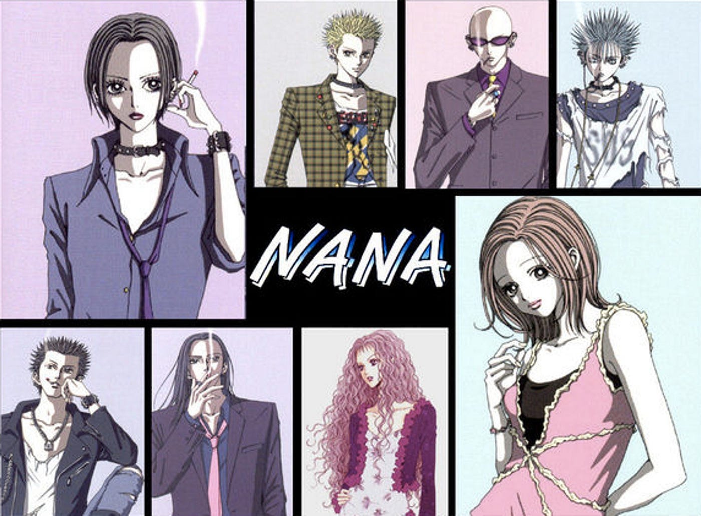 Nana 是我心中第二神作 今天我要說的是動漫 Nana 漫畫涉及的話題十分廣泛 涵蓋友情 愛情 人生理想 By 廢柴x勇氣 動漫評價