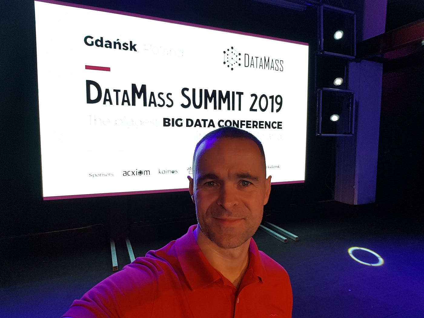 Me at DataMass Summit 2019
