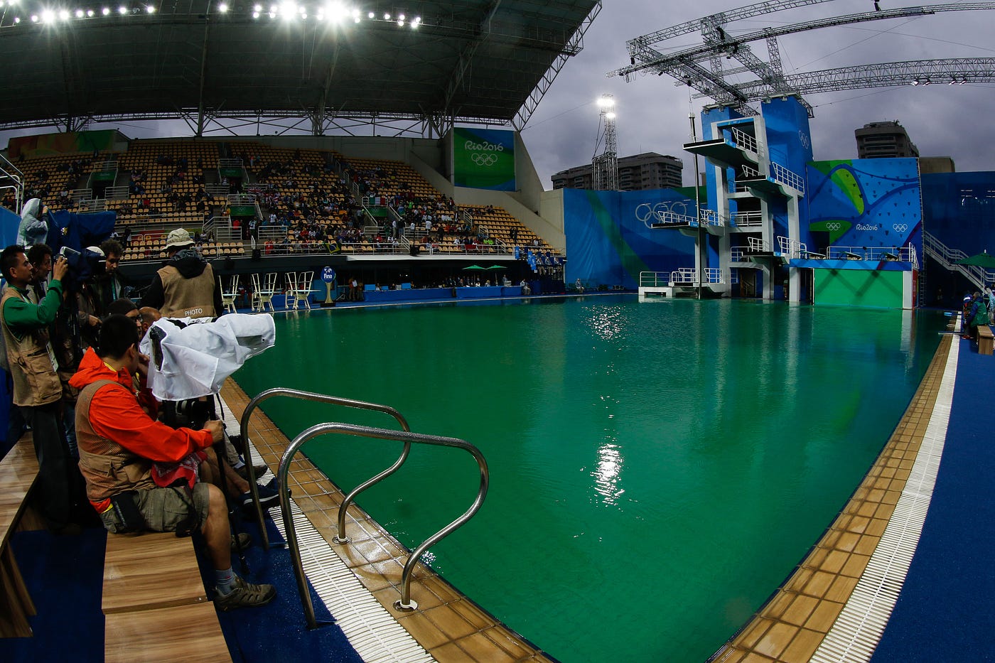 Copper Turned The Olympic Pools Green Not Algae By Benjamin Becker Labdoor Medium