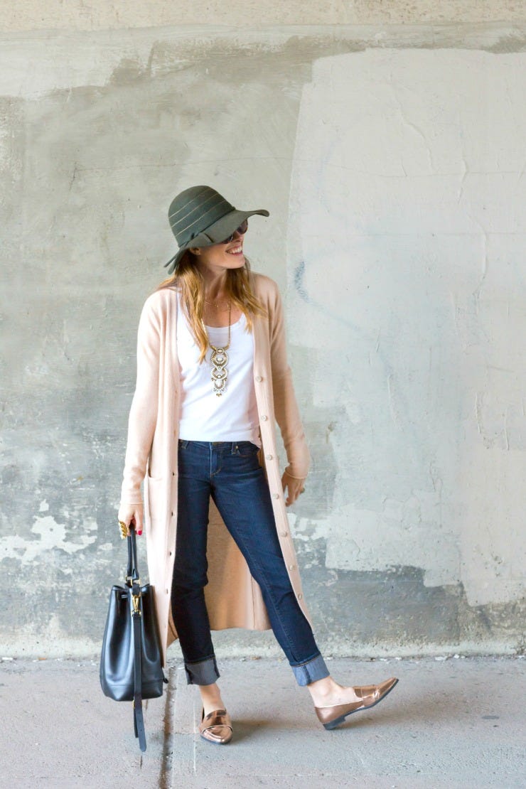 styling long cardigans