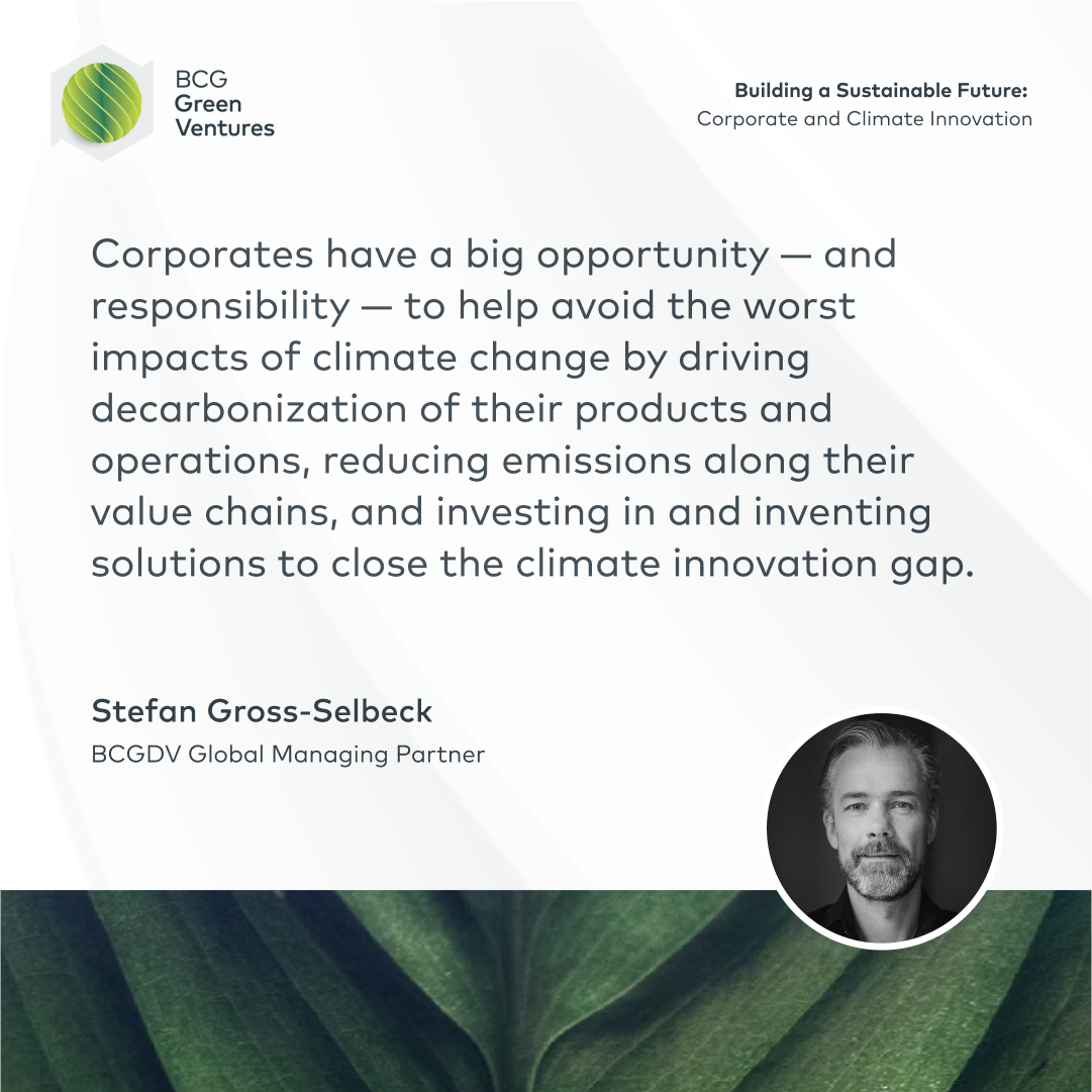 Building a Sustainable Future at the Intersection of Corporate and ...