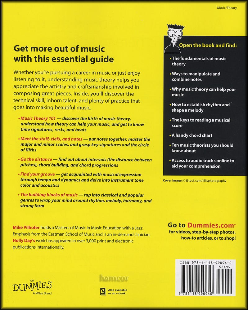 music theory for dummies pdf