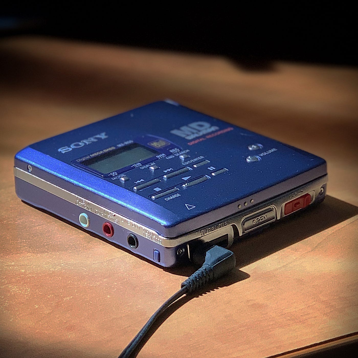 MiniDisc: Retro to the Future. “Hey, is that a MiniDisc player?” asked… |  by Michael Yan | Medium